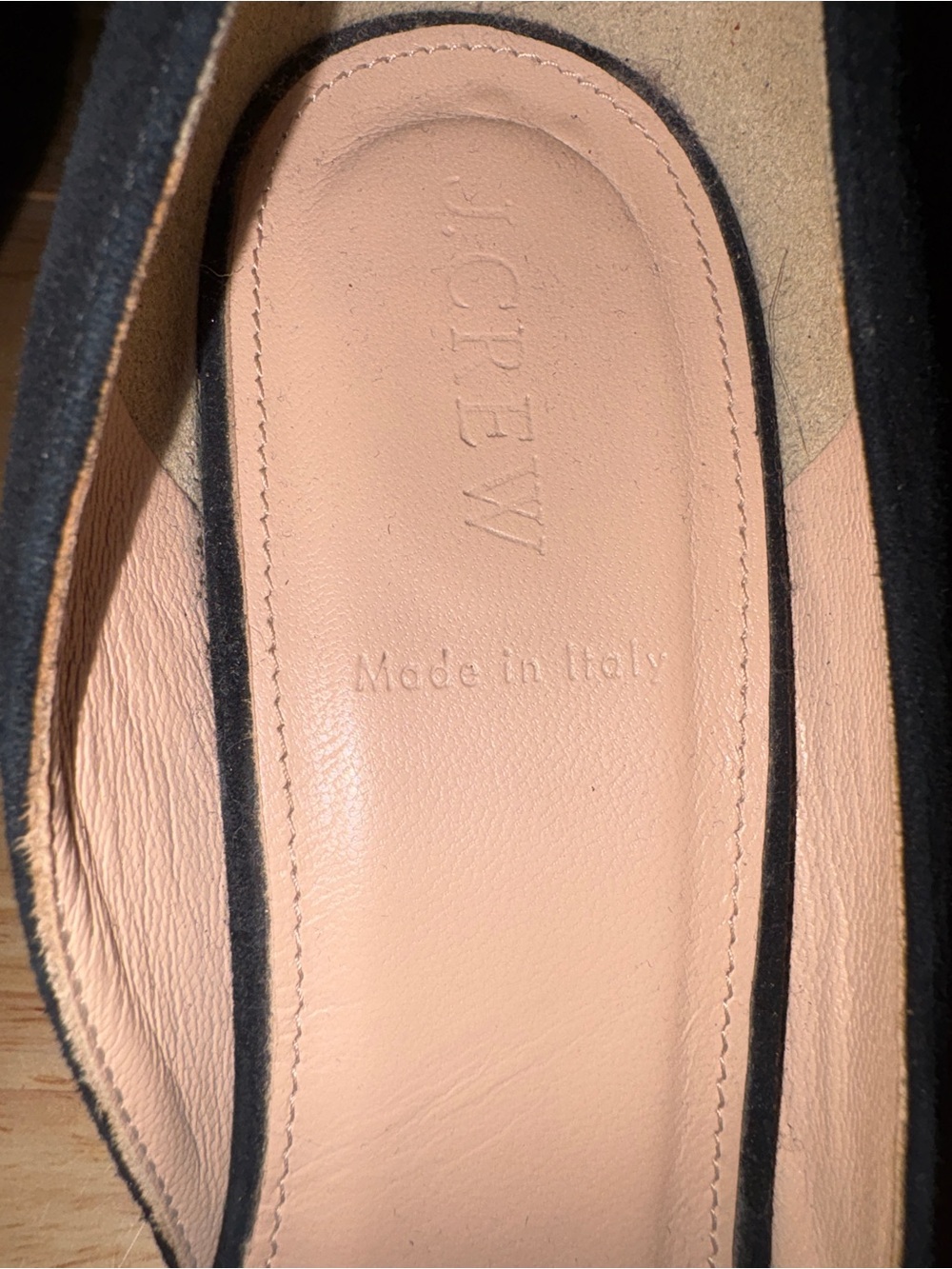 J. Crew Black Suede Pointed-Toe Pumps - Picture 5 of 7